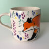 fox owl mug