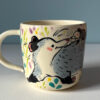 opossum family mug