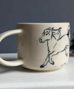 pony mug handmade