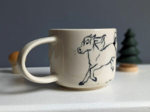 pony mug handmade