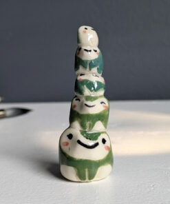 frog stack figurine