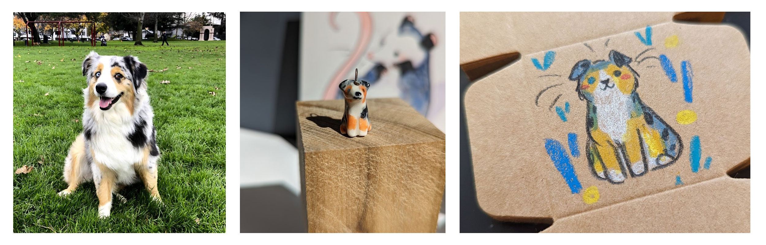 pet portrait necklace from photo to pendant toready to gift customized box