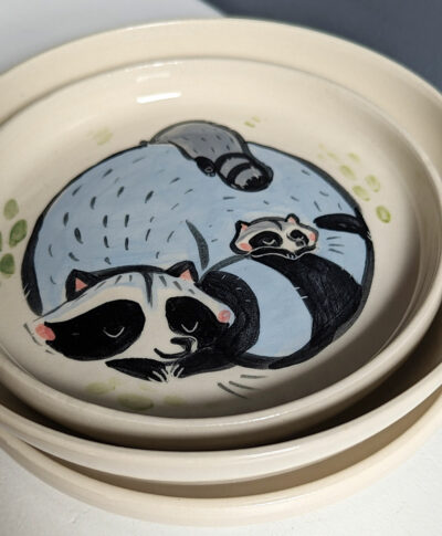 Plate - Fox Family - Image 3