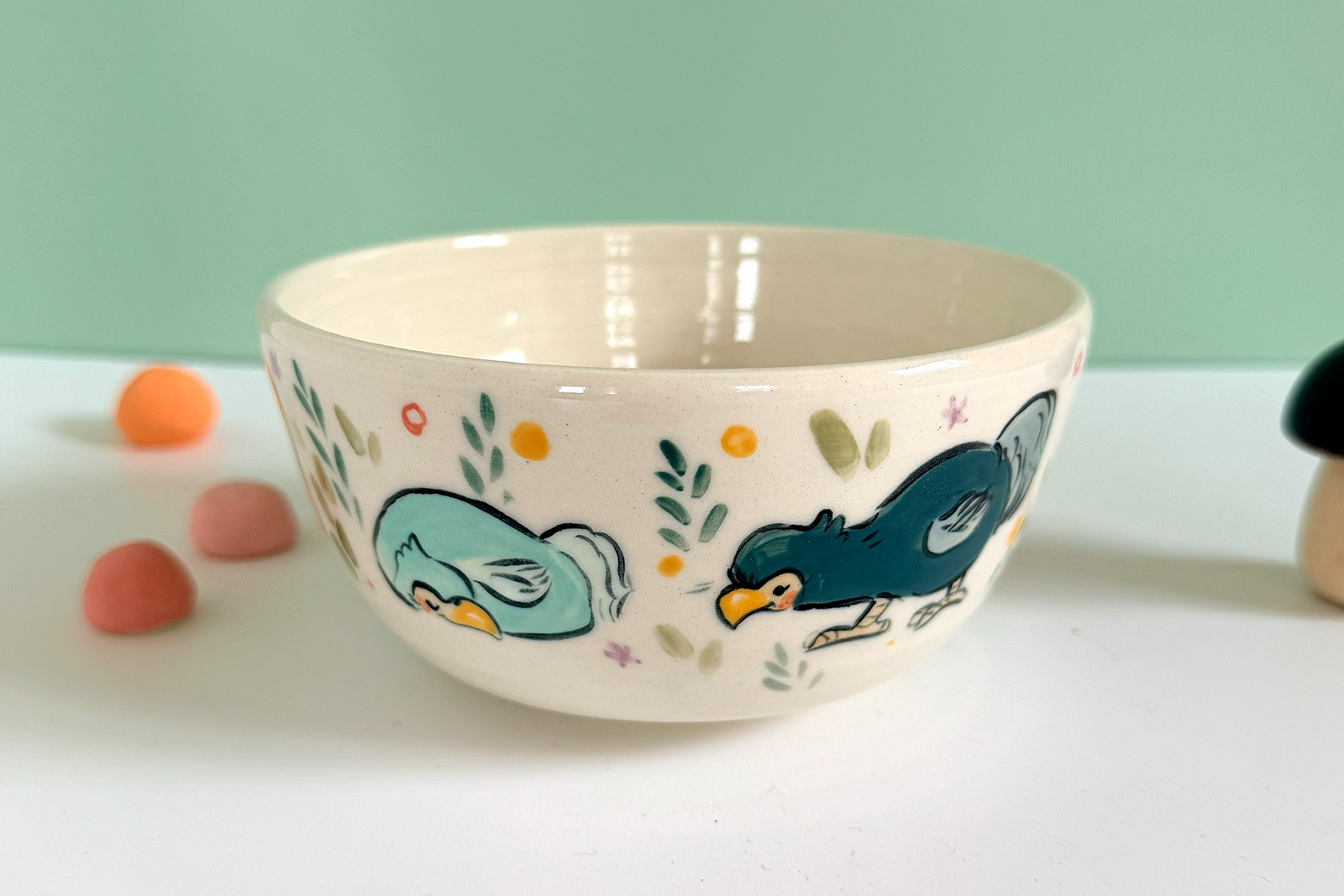 Alternative view of Bowl - Dodo Rainbow