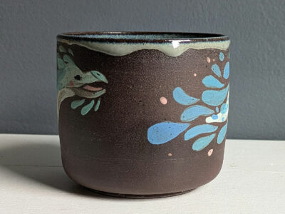 Coupe - Grès Noir - Dragon Bleu – Image 4
