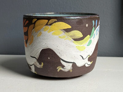Coupe - Grès Noir - Dragon Arc-en-ciel – Image 2