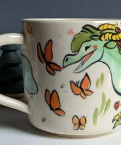 summer dragon mug