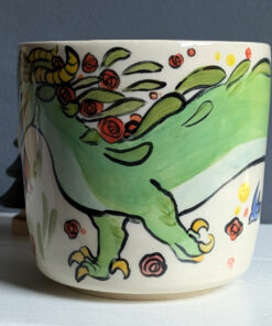summer dragon mug
