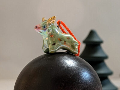 Pendentif - Vache des Highlands - Perle – Image 7