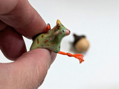 Pendentif - Vache des Highlands - Perle – Image 3