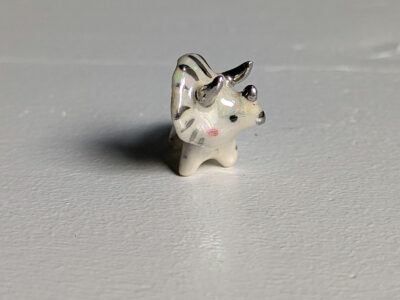 Pendentif - Tricératops Or Blanc – Image 5