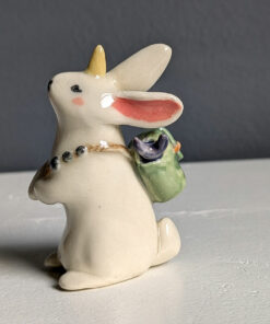 adorable bunny figurine dungeon and dragons aventurer