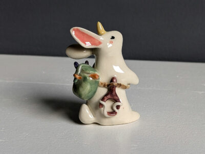 Figurine - Lapinicorne Aventurier – Image 4