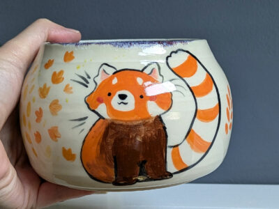 Pot - Panda Roux et Arc-en-ciel – Image 3