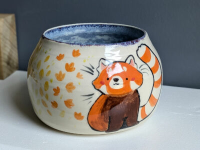 Pot - Panda Roux et Arc-en-ciel – Image 2