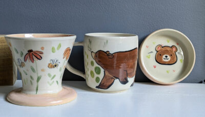 Set de Café Filtre Individuel - Ours et Abeilles – Image 2