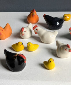 Miniatures - Poules et poussins