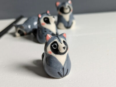 Tea Friends - Raccoons - Image 2