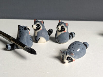 Tea Friends - Raccoons - Image 8