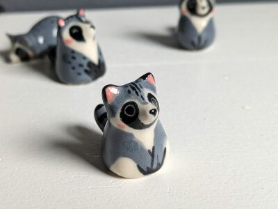 Tea Friends - Raccoons - Image 4