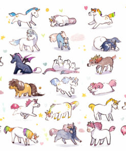 30 unicorn painting