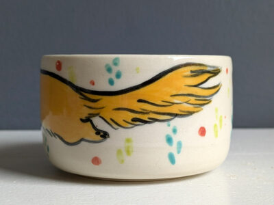 Stoneware Tumbler : Dashing Dachshund - Image 3