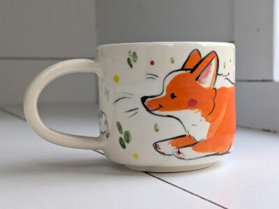 Mug : Corgi + Sheep - Image 2