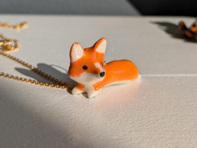 Pendentif - Corgi Sploot – Image 4