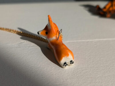 Pendentif - Corgi Sploot – Image 3