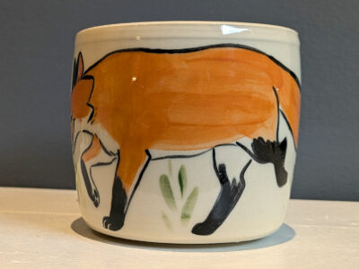 Sculpted Mug - Foxes - Image 5