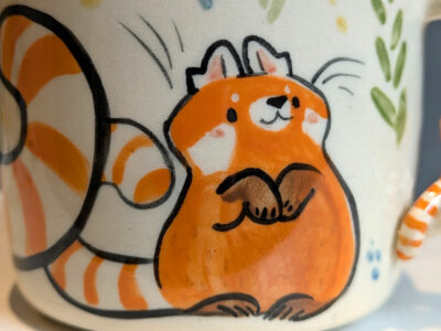 Mug Sculpté - Panda Roux – Image 6