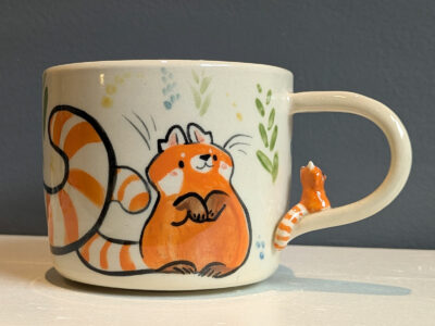 Mug Sculpté - Panda Roux – Image 2