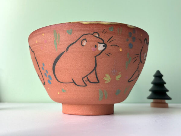 Bol Grès Rouge - Ours – Image 6