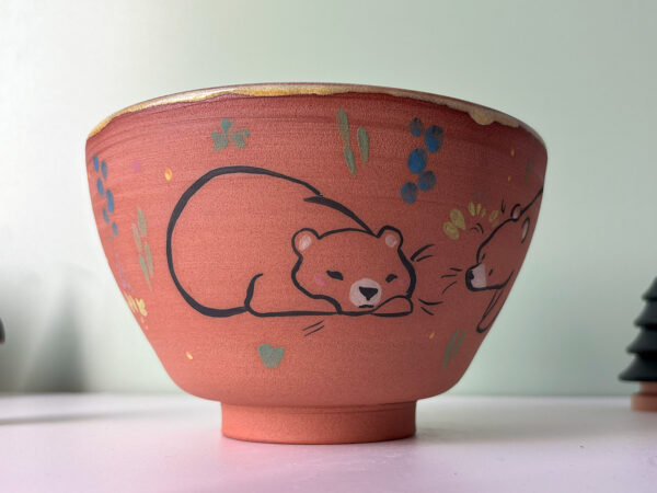Bol Grès Rouge - Ours – Image 4