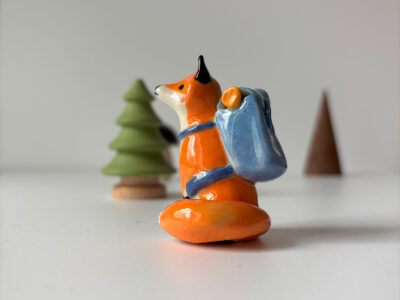 Figurine - Hiking Red Fox - Image 2