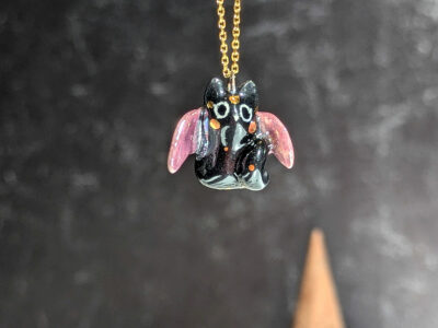 Pendentif - Chat Chauve-Souris – Image 4