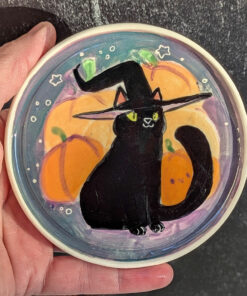 Saucer - Witch Cat