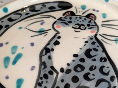 Saucer - Snow Leopard - Image 2