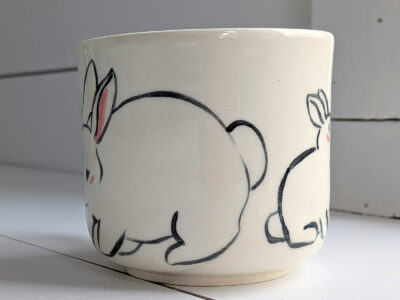 Mug sculpté - Lapins – Image 2