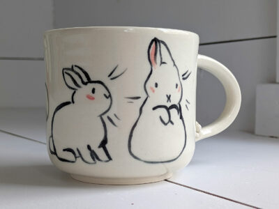 Mug sculpté - Lapins – Image 5