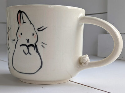 Mug sculpté - Lapins – Image 4