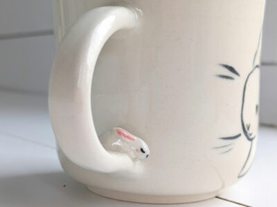 Mug sculpté - Lapins – Image 3