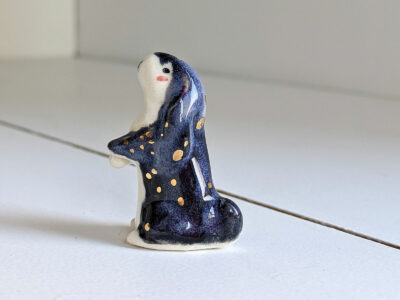 Figurine - Lapin Belier Ciel Étoilé