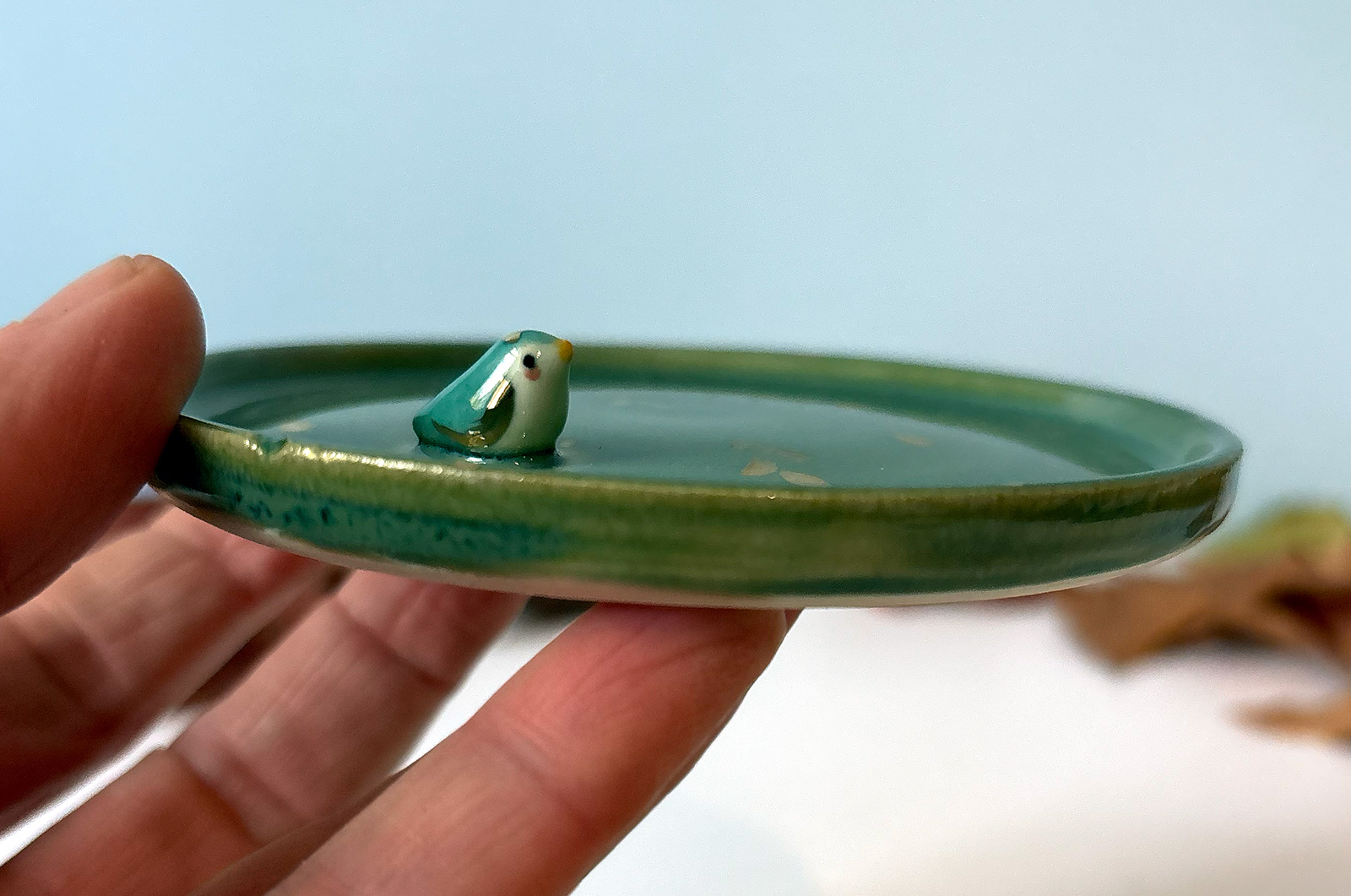 Alternative view of Coupelle à bijoux - Oiseaux