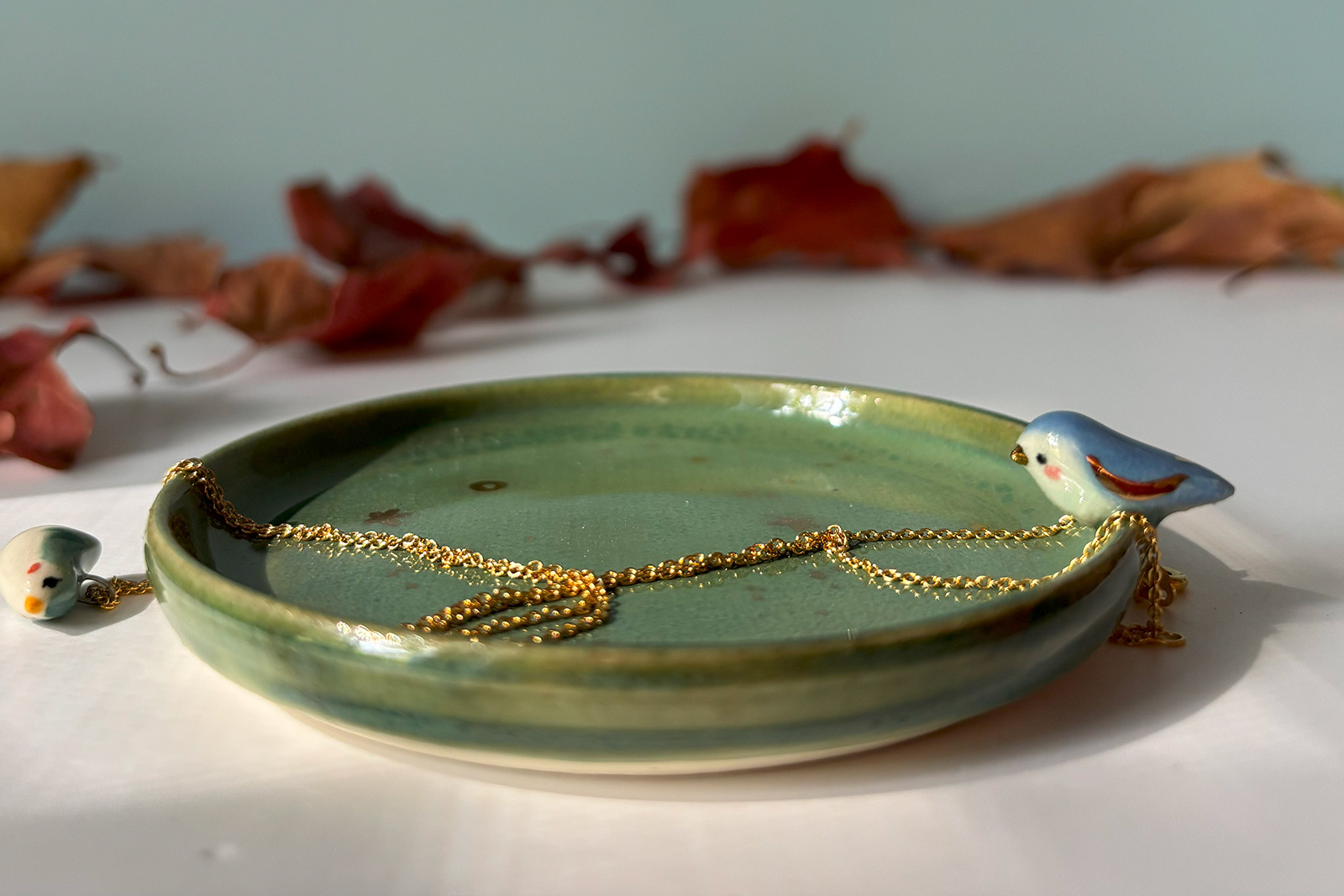 Alternative view of Coupelle à bijoux - Oiseaux