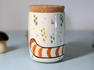 Lidded Vessel - Red Panda - Image 7