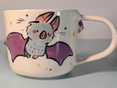 Mug Sculpté - Chauves-Souris – Image 2