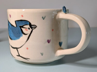 Mug Sculpté - Geai Bleu – Image 3