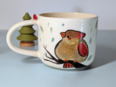 Mug Sculpté - Cardinal – Image 2