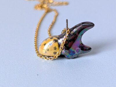 Pendant - Yellow Beetle - Image 2